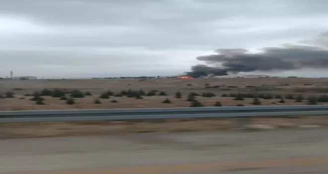 Ankara’da korkutan gecekondu yangını
