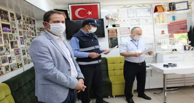 Ankara’da sık kullanılan alanlarda korona virüs denetimi
