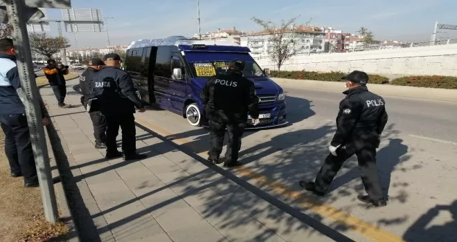 Ankara’da toplu taşıma araçlarına korona virüs denetimi
