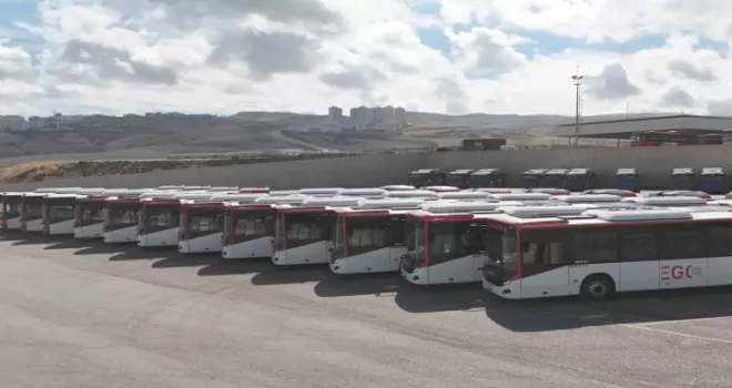 Ankara’da toplu taşıma filosu güçleniyor