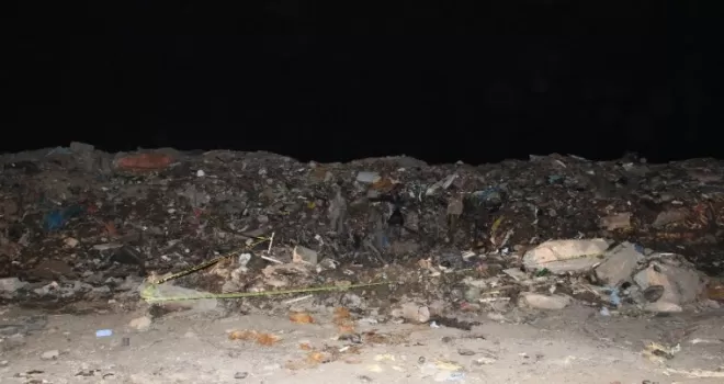 Ankara’da yakılmış köpek ölüsü bulundu
