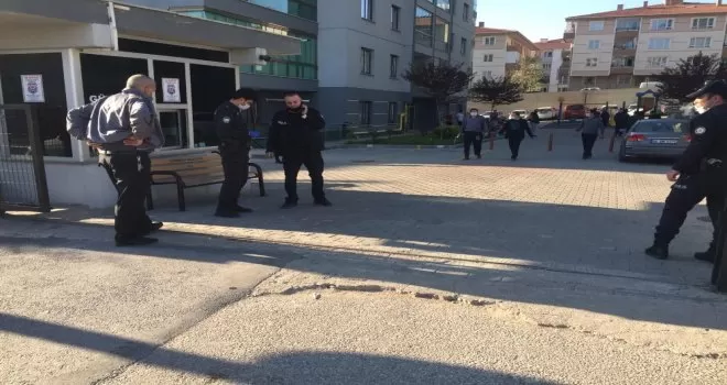 Ankara’da yangın paniği
