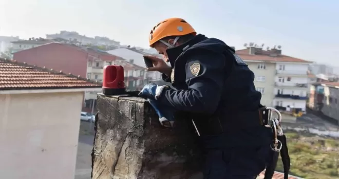 Ankara İtfaiyesinden kış mevsimi öncesi baca temizliği uyarısı
