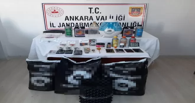 Ankara jandarmasından hayvan hırsızlarına ve uyuşturucu satıcılarına darbe
