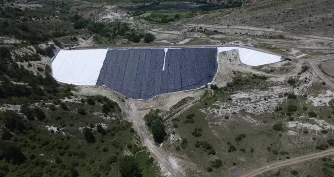 Ankara Kahramankazan Tekkeköy Barajında sona yaklaşıldı
