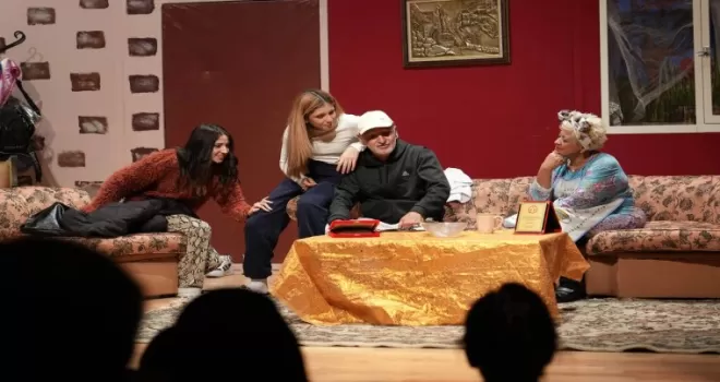 Ankara Keçiören’de ’Babam Geri Döndü’ güldürdü