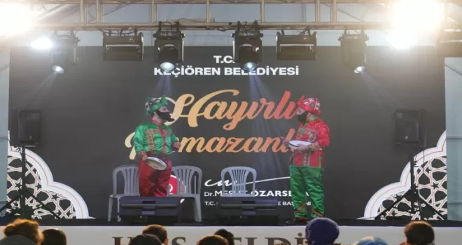 Ankara Keçiören’de Ramazan Sokağı vatandaşlarla buluşuyor