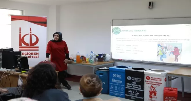 Ankara Keçiören’de ’sıfır atık’ bilinci yaygınlaşıyor