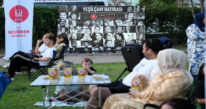 Ankara Keçiören’de yaz akşamları Yeşilçam’la şenleniyor