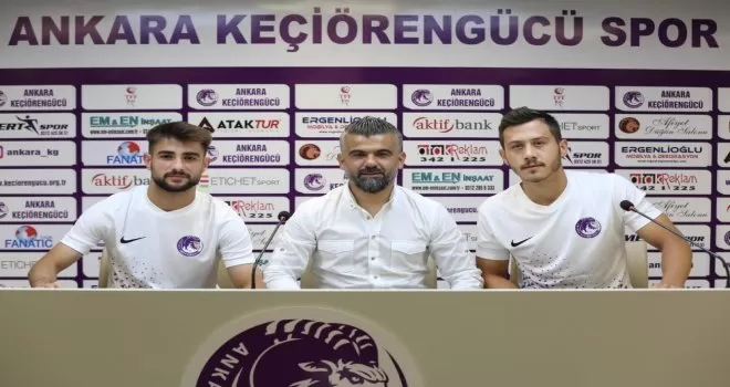 Ankara Keçiörengücü, İrfan Akgün ve Ogün Bayrak’ı renklerine bağladı
