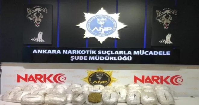 Ankara narkotiği 152 kilo esrar ve 20 kilo eroin ele geçirdi
