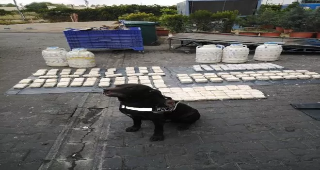 Ankara narkotik polisi 70 kilo eroin ele geçirdi

