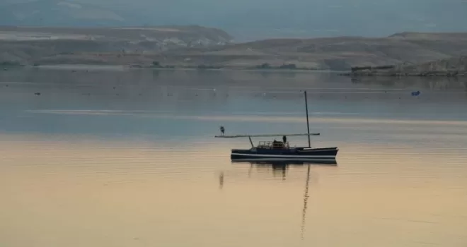 Ankara’nın saklı cenneti Çayırhan Gölü misafirlerini bekliyor
