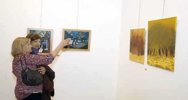 Ankaralı kadın ressamların 50. yıl sergisi ÇSM’de
