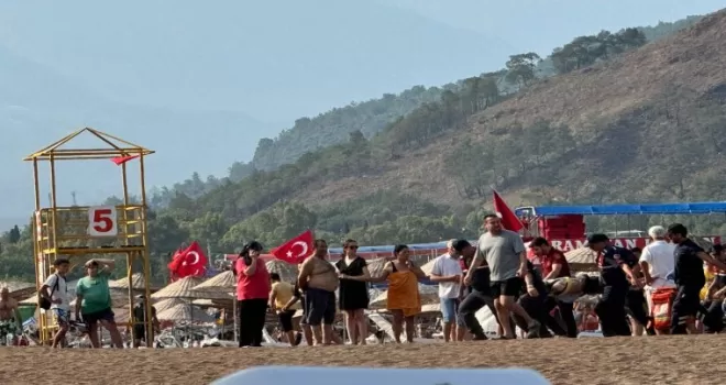 Antalya Adrasan sahili bir genci yuttu!