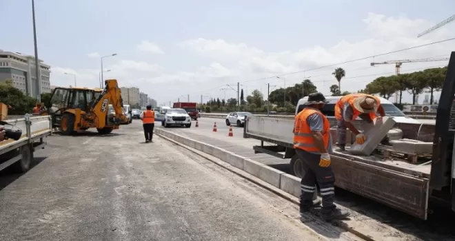 Antalya Büyükşehir’den trafiği rahatlatacak dokunuş