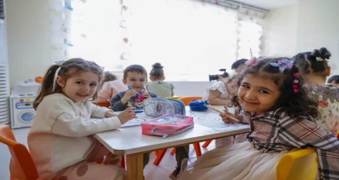 Antalya Büyükşehir’in kreşleri yoğun ilgi görüyor