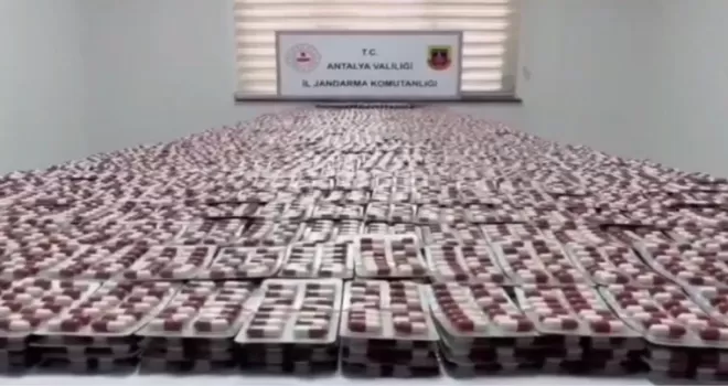 Antalya’da dev uyuşturucu operasyonu: 5 tutuklama