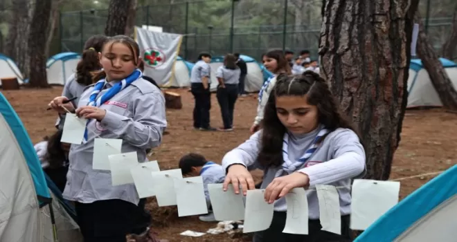 Antalya’da izciler kaynaşma kampında buluştu