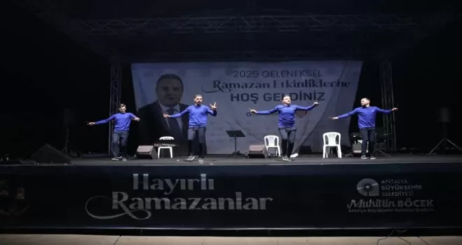 Antalya’da ramazan etkinliklerinde Konyalılar gecesi
