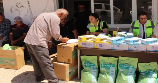 Antalya’da sel mağduru üreticilere destek