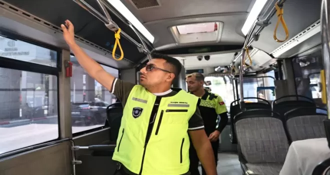 Antalya’da toplu ulaşımda klima denetimi