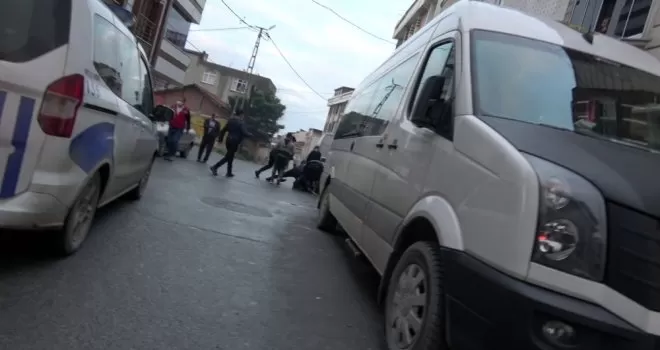 Arnavutköy’de iki aile arasında yumruklu kavga
