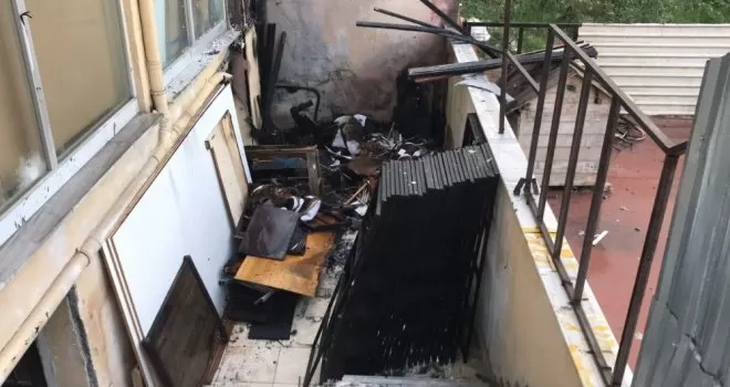 Arnavutköy’de mobilya imalathanesinde korkutan yangın
