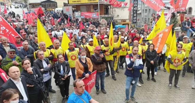 Artvin’de 1 Mayıs İşçi Bayramı kutlamaları