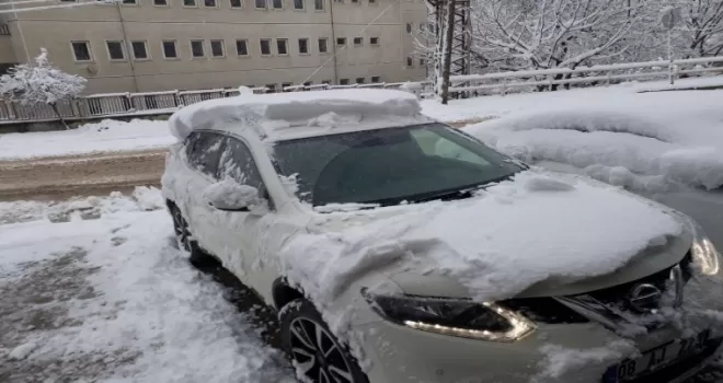 Artvin’de eğitime kar engeli
