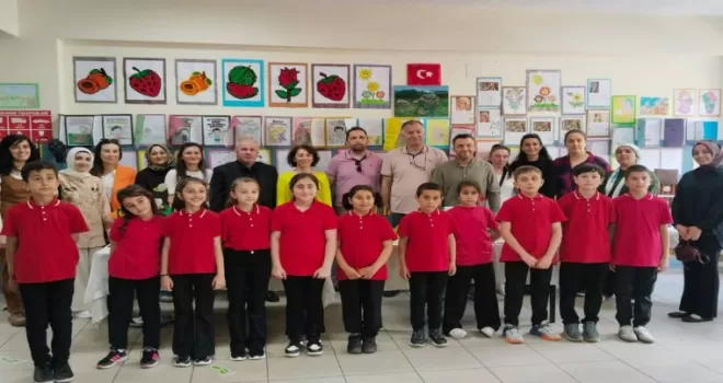Artvin’de ilkokul öğrencilerince hazırlanan sergi büyük ilgi gördü