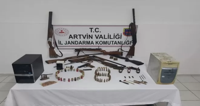 Artvin’de jandarmadan operasyon
