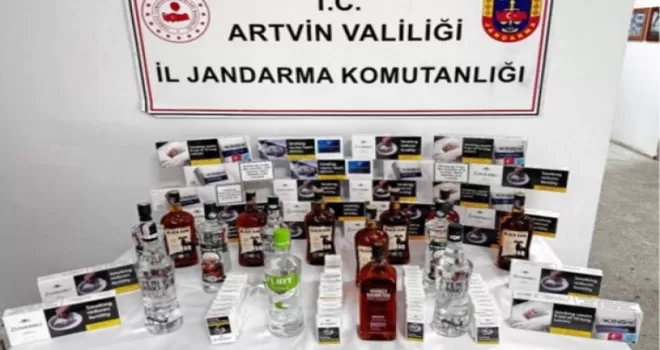 Artvin’de kaçakçılıkla mücadelede 10 gözaltı!