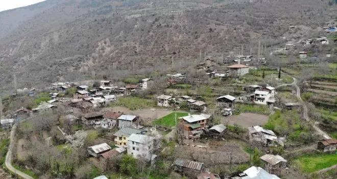 Artvin’de köy muhtarlığı kendi karantinasını oluşturdu
