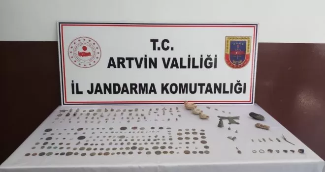 Artvin’de tarihi eser kaçakçılığı
