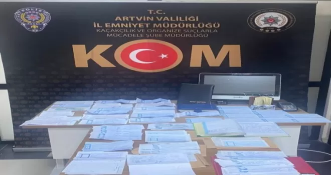 Artvin’de tefecilik operasyonunda 5 kişi tutuklandı
