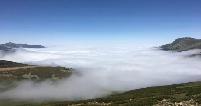 Artvin’den bulut denizi manzaraları