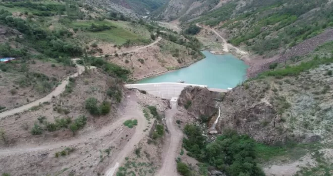 Artvin Seyitler Köyü Yeraltı Barajında su tutuldu
