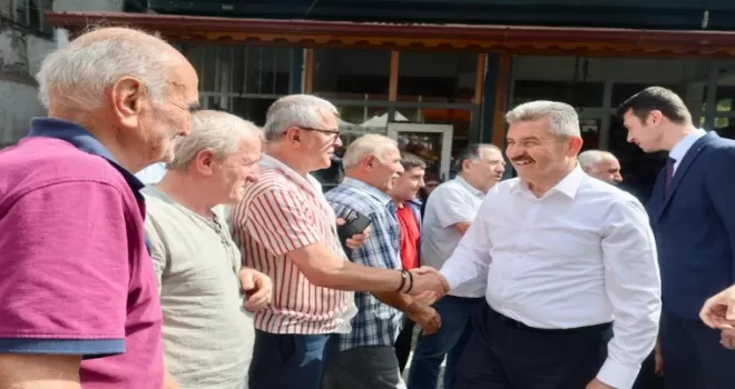 Artvin Valisi Ergün, Arhavi’de incelemelerde bulundu