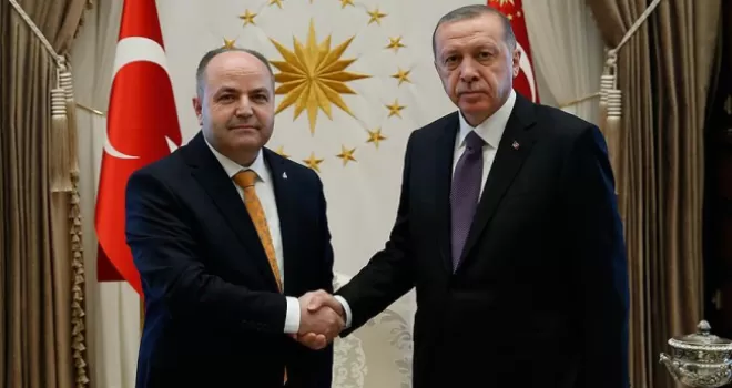 Cumhurbaşkanı Erdoğan, ANAP Genel BaşkanI Çelebi’yi tebrik etti