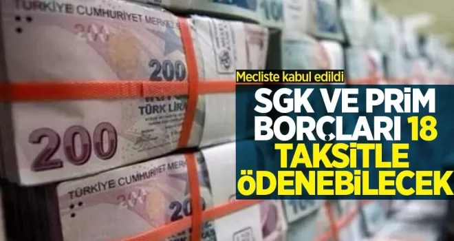SGK prim borçlarının yapılandırılmasıyla büyük kolaylık!