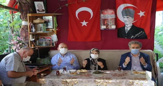 YUSUFELİNDE 15 TEMMUZ ŞEHİDİ UNUTULMADI!
