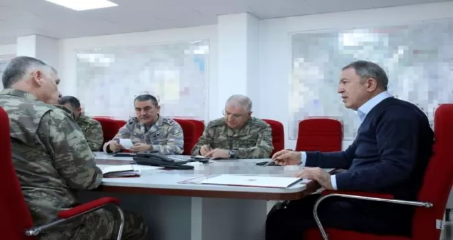 Bakan Akar’dan “Bahar Kalkanı” mesajı