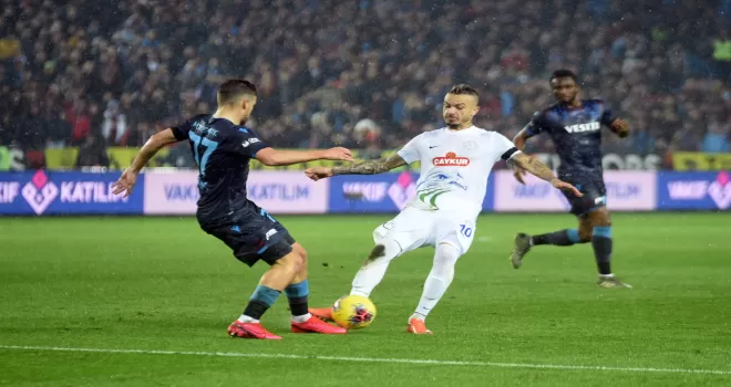 Trabzonspor'da motivasyon eksikliği vardı!