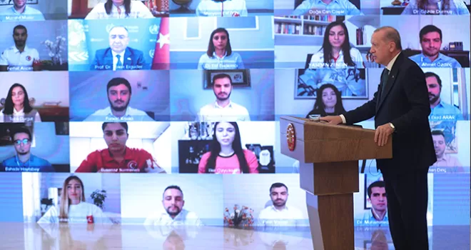 Cumhurbaşkanı Erdoğan Gençlerle Buluştu!