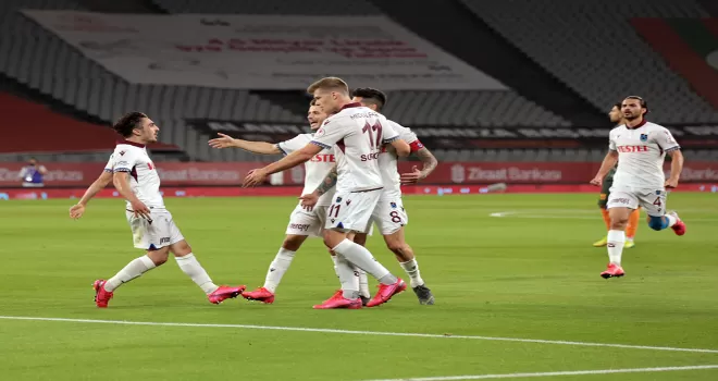 Ziraat Türkiye Kupası Finali: Trabzonspor: 1 - Aytemiz Alanyaspor: 0 (İlk yarı)