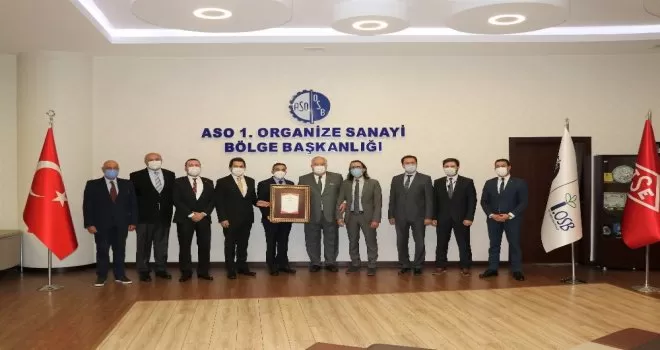 ASO 1.OSB’ye Güvenli Hizmet Belgesi
