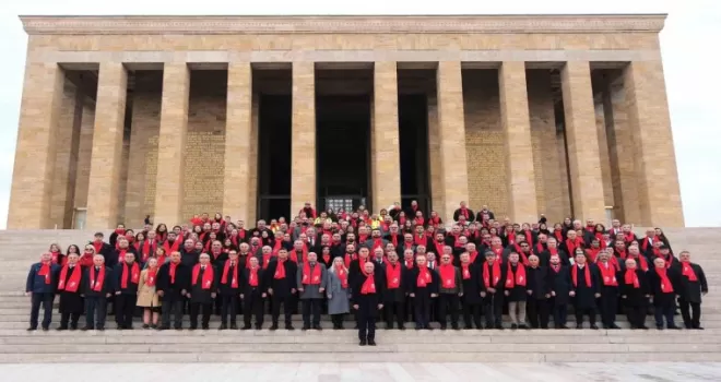 ASO ailesi 60. yılında Ata’nın huzurunda
