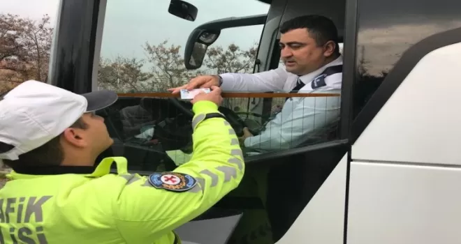 AŞTİ’de kış lastiği denetimi yapıldı
