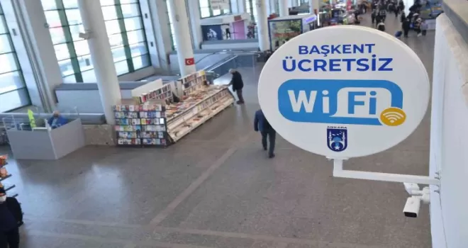AŞTİ’de ücretsiz WI-FI hizmeti devrede
